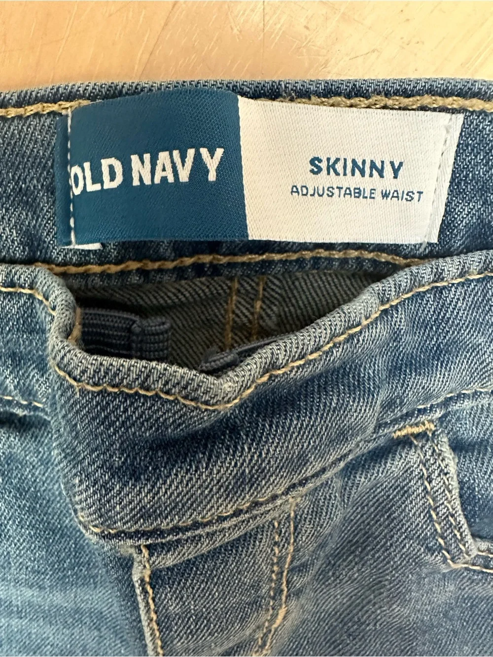 Old Navy Toddler Skinny Adjustable Waist Jeans NEVER WORN